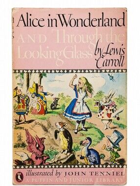 Vintage Alice In Wonderland And Through The Lookung Glass